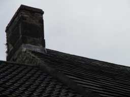 Chimney of 27 & Former Post Office, Front Street, Lanchester © DCC 11/10/2016